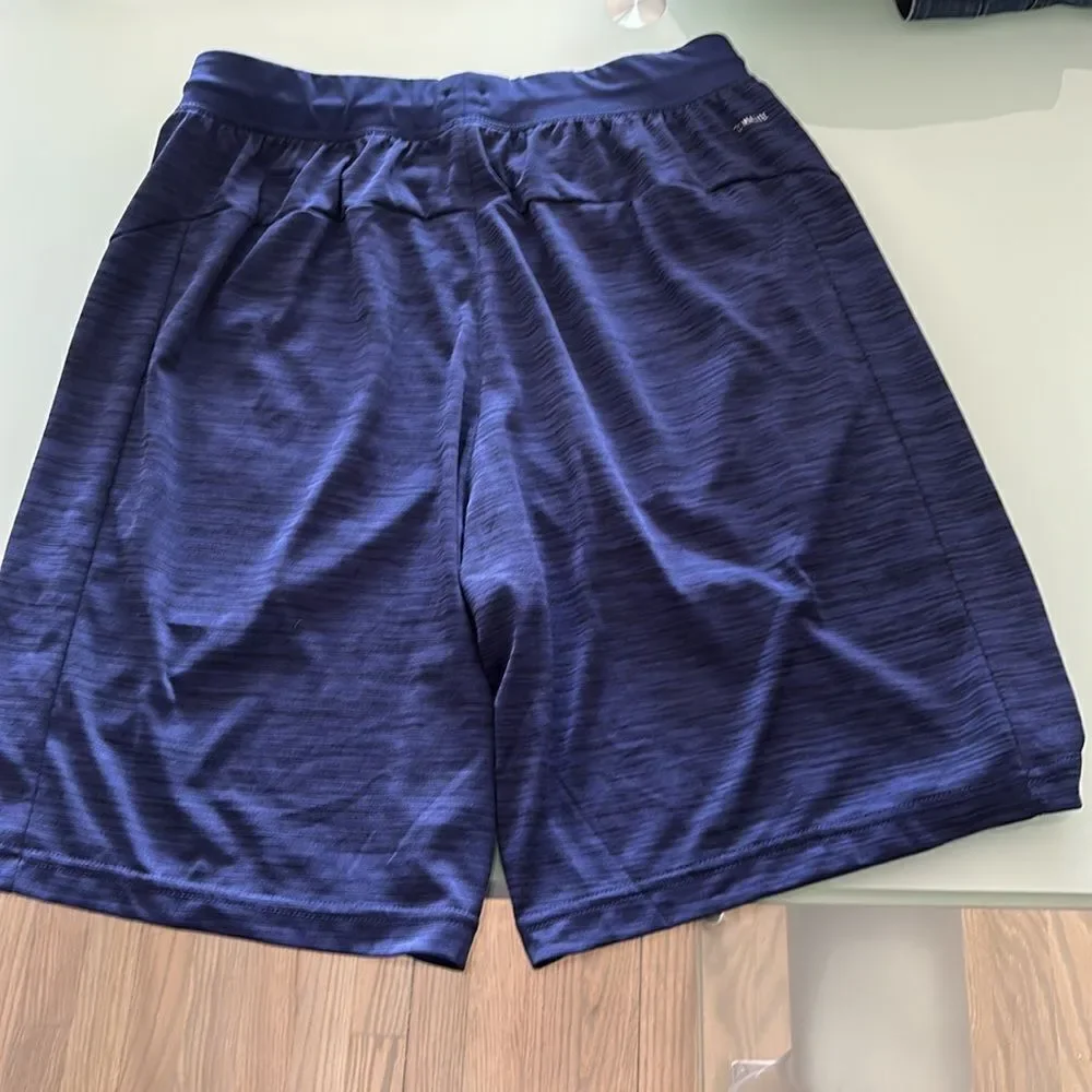 Adidas climalite shorts blue medium